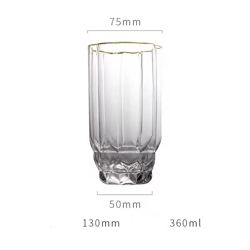 Wholesale Custom Drinking Water Glasses Unique Italian Diamond Shape Champagne Flutes Wine Goblet Cup Crystal Red Wine Glass Set