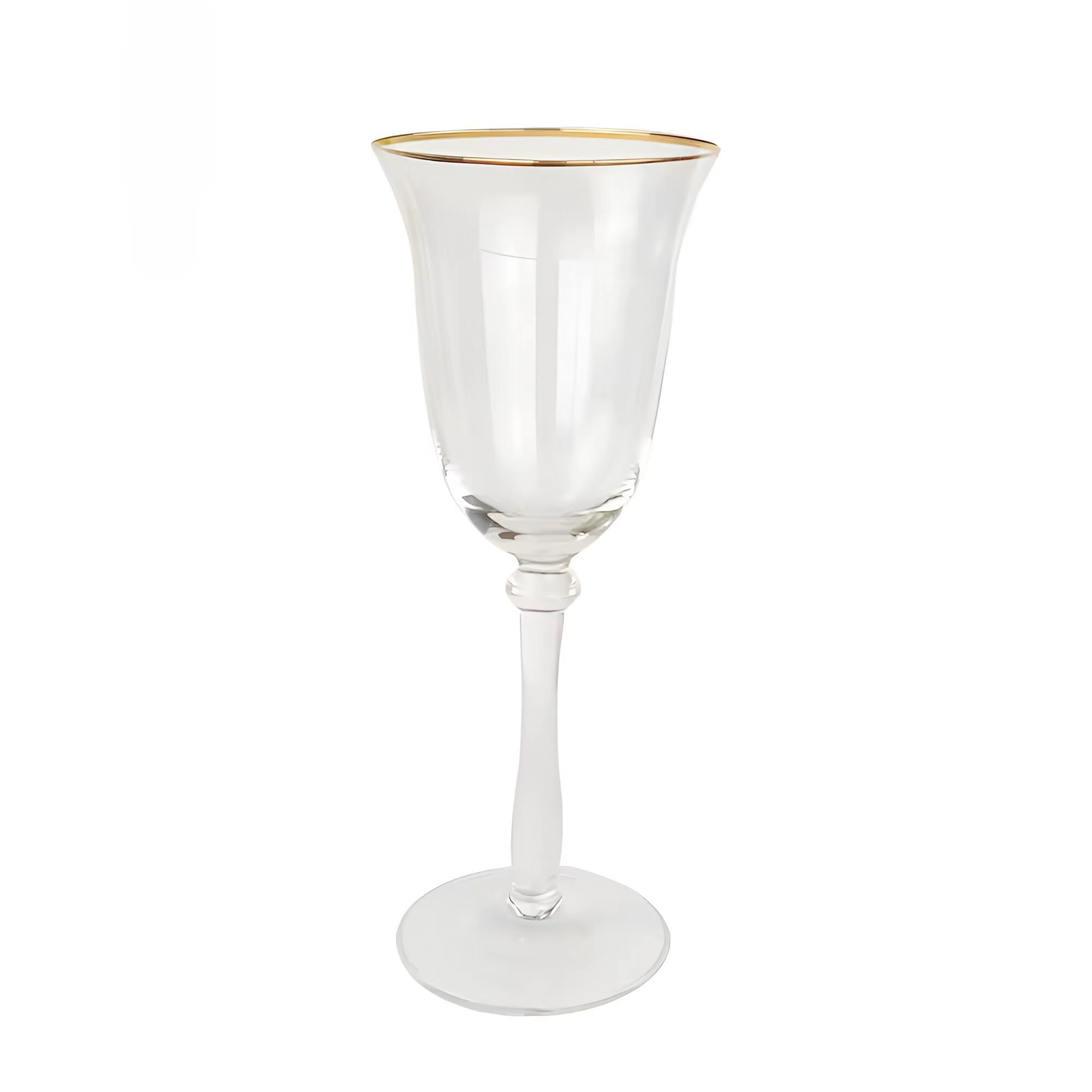 Factory Wholesale Price Eco-friendly non lead crystal glass material Colored Glassware Wine Glasses Set for wedding events