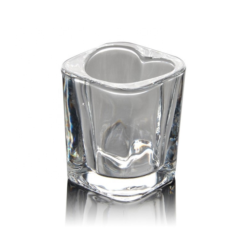 Hot Selling Mini Shot Glasses Whisky Shot Glasses Cup 45ml Heart Tequila Mini Bar Shot Glasses FOR Party Wedding Dating