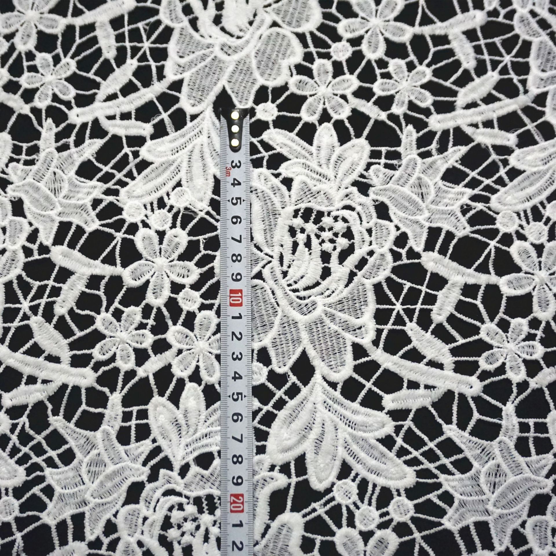 Lace trim fabric for women french 3d wedding dress swiss voile african wed nigerian material