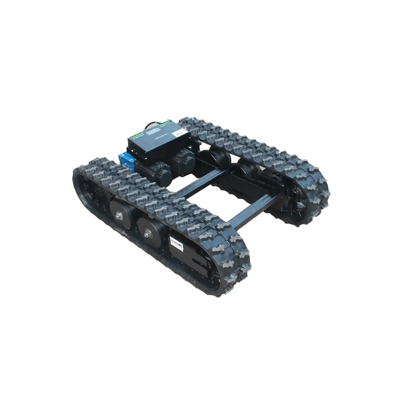 Factory Sale Rubber Track L60 Chassis Machine Tracks Tank Grass Mower Tracked Robot Chassis Robot Chassis Mower Wheelchair