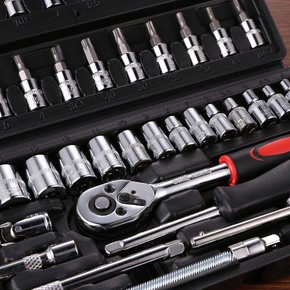 Customized Professional Socket Ratchet Set Car Repair Tool Wrench Tool Sets Kit