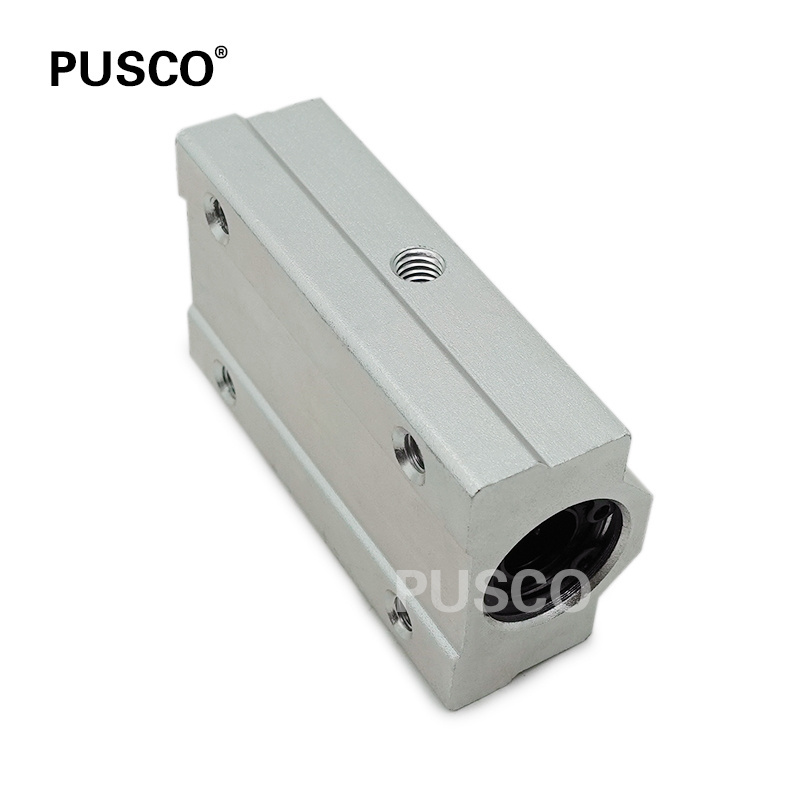 PUSCO SCS10LUU  Factory Outlet Linear Guide Ball Units Series Pillow Block Slide With Bearing For Machinery SC10UU SCS10LUU