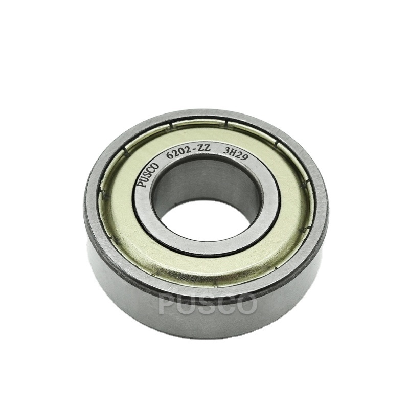 PUSCO Brand original ball bearing 6202 Deep Groove Ball Bearing 6201 6202 6203 6204 6205 6206 6207 bearing price list catalogue