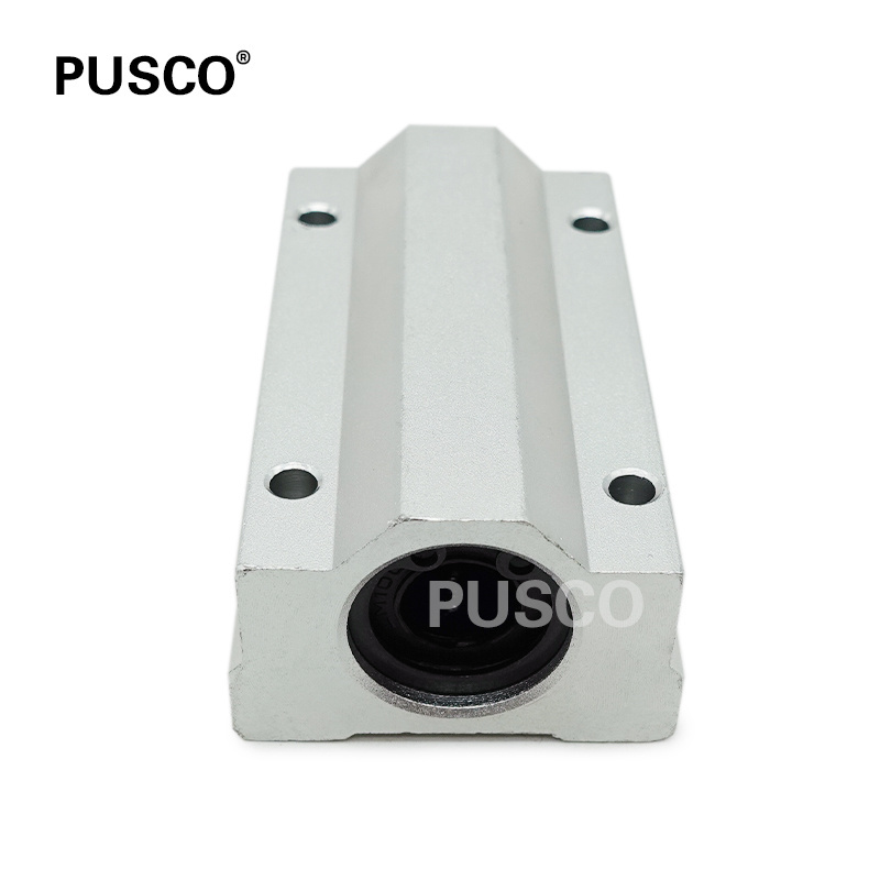 PUSCO SCS10LUU  Factory Outlet Linear Guide Ball Units Series Pillow Block Slide With Bearing For Machinery SC10UU SCS10LUU