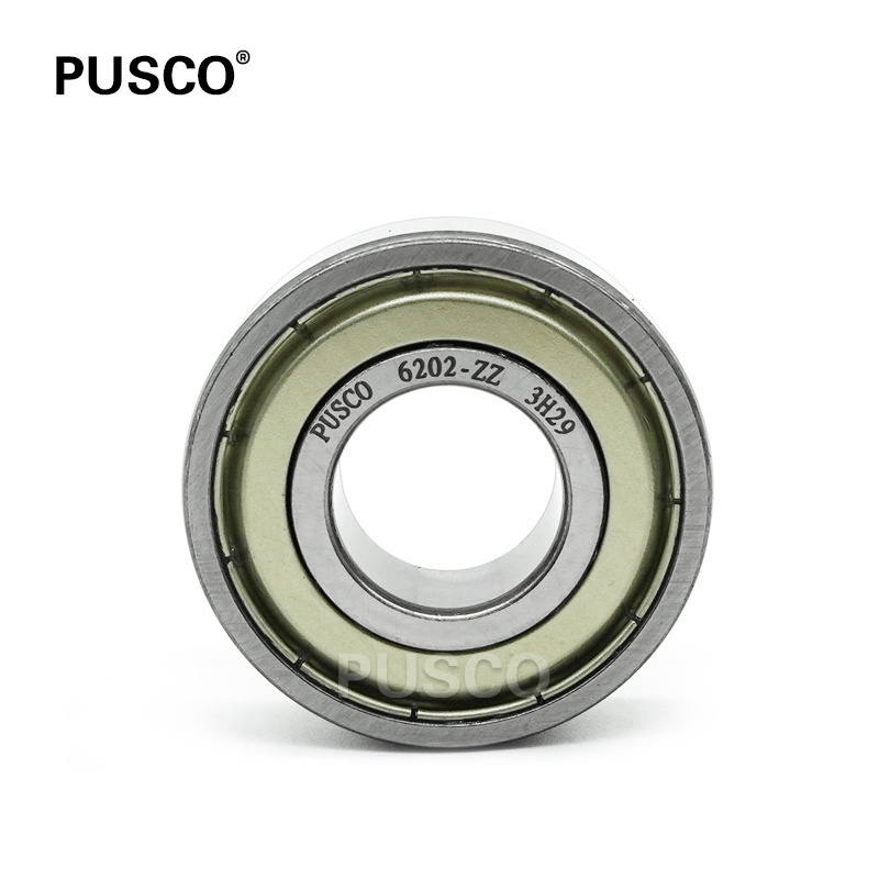 PUSCO Brand original ball bearing 6202 Deep Groove Ball Bearing 6201 6202 6203 6204 6205 6206 6207 bearing price list catalogue