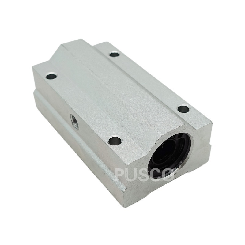 PUSCO SCS10LUU  Factory Outlet Linear Guide Ball Units Series Pillow Block Slide With Bearing For Machinery SC10UU SCS10LUU