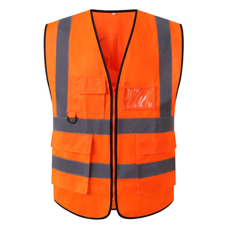 Wholesale Multi Pocket Reflective Safety Clothing Construction Vest Reflective Vest Traffic Safety Vest