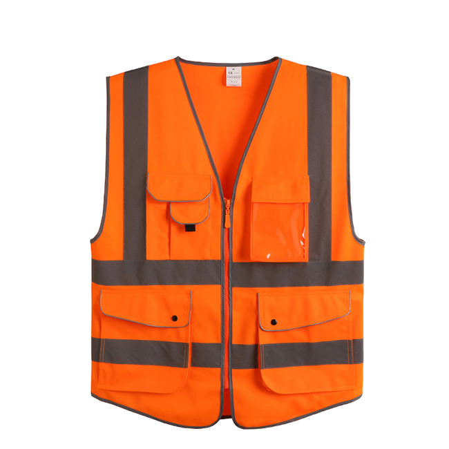 Multi Colors Multi Pockets Tactical High Visibility Reflective Utility Safety Work Vest Reflector