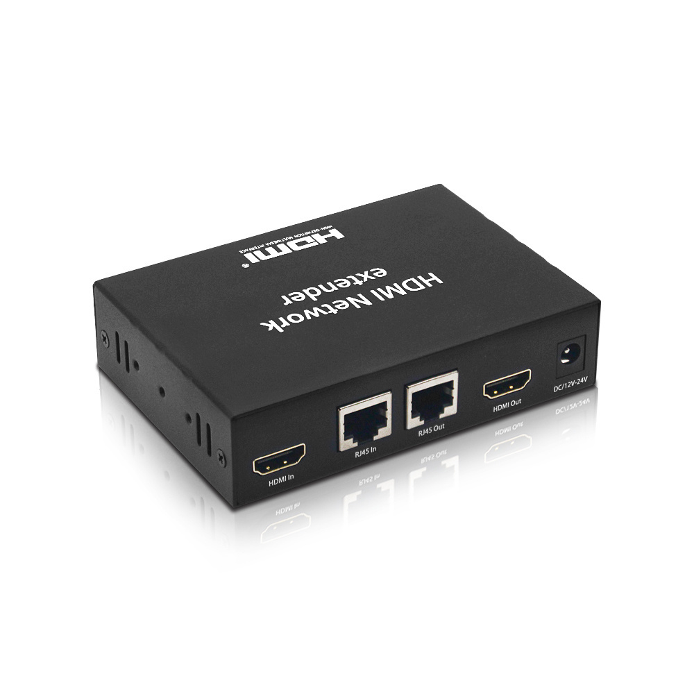 HDMI Extender transmitter receiver 100M HDMI V1.4 support 4K @30Hz KVM extender with IR extension by cat-5e/6 cable rj45 port