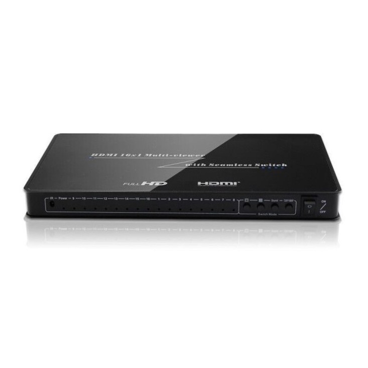 Factory Support 1080P HDMI switch 16x1 multiviewer with seamless switcher 16 port