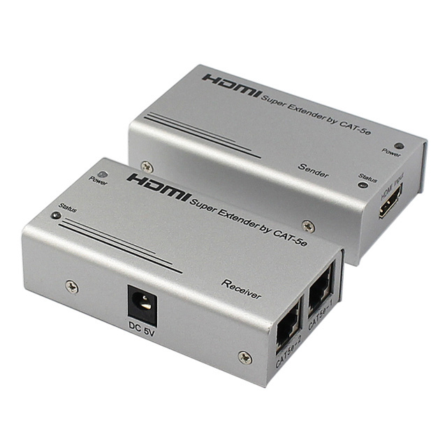 HDMI Extender 60M Over Dual Cat 5e/6