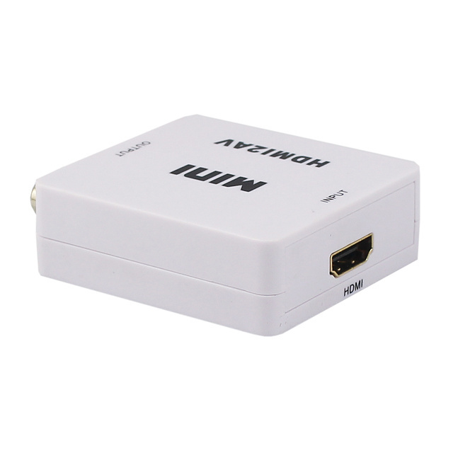 HDMI av transmitter Input Digital to RCA Analog Audio / Video Composite CVBS Output Converter / AV