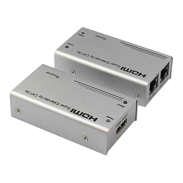 HDMI Extender 60M Over Dual Cat 5e/6