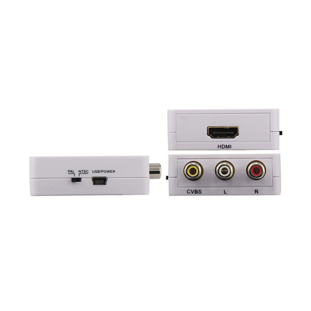 HDMI av transmitter Input Digital to RCA Analog Audio / Video Composite CVBS Output Converter / AV