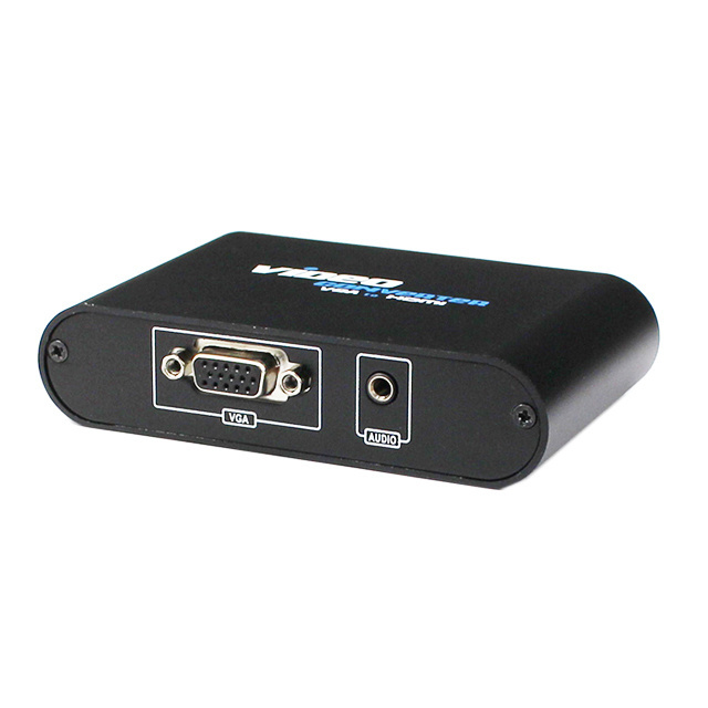 VGA Audio to HDMI converter with audio connector,VGA to HDMI adapter