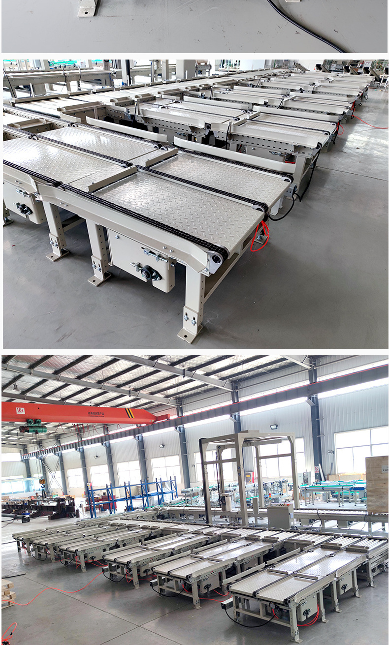 customized pallet roller/gravity pallet conveyor for furniture factory