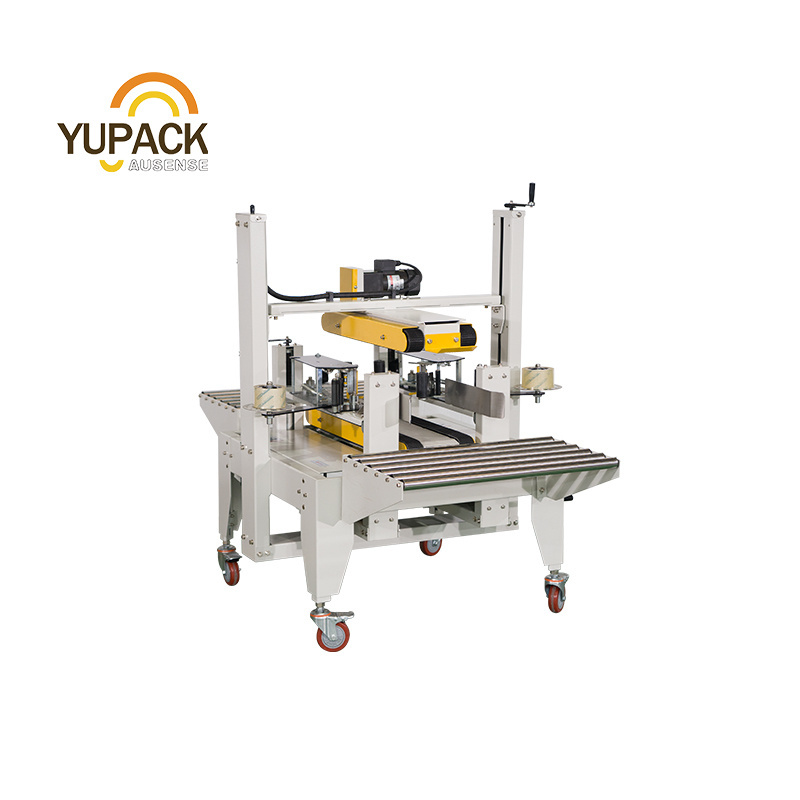 Model FXJ-423 side seal type carton sealer,foam box sealer(72mm, 144mm tape available)