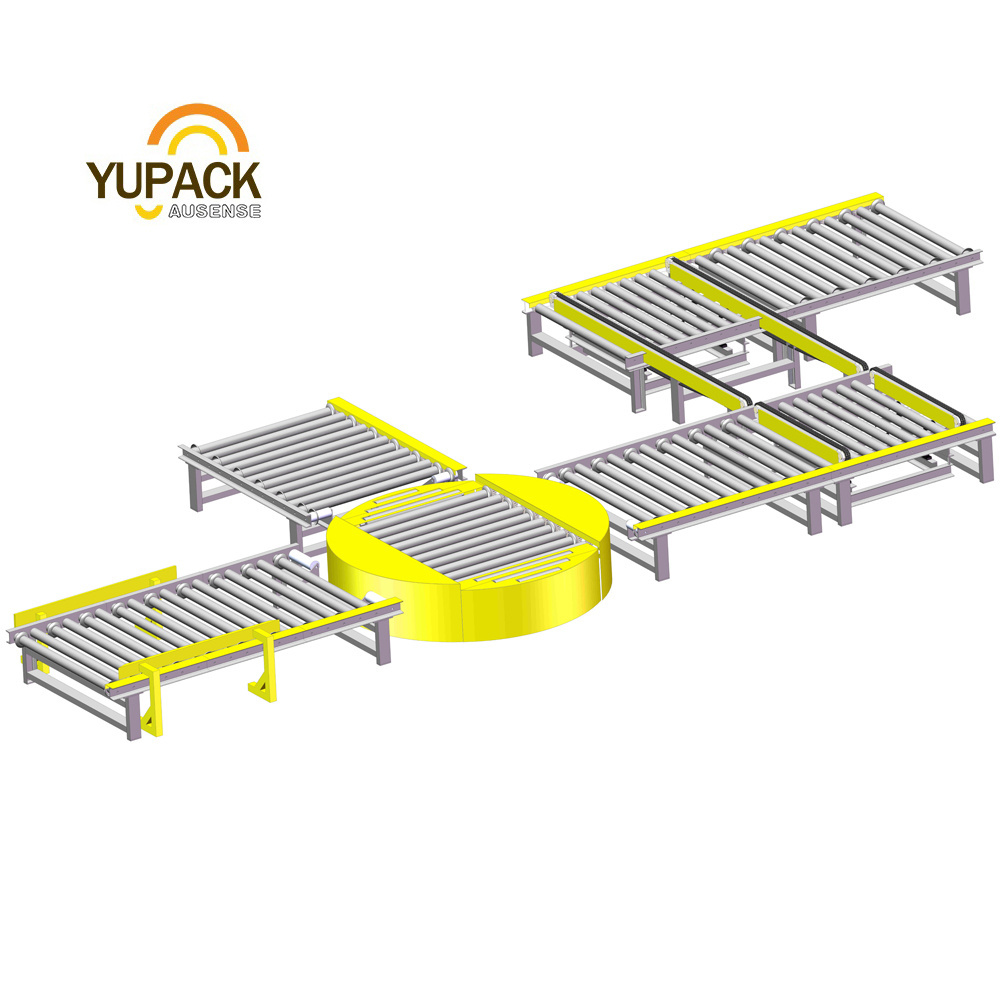 customized pallet roller/gravity pallet conveyor for furniture factory