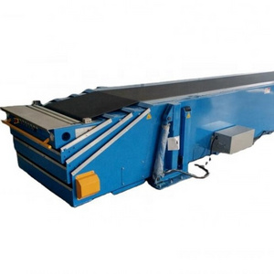 Automatic draw-out belt conveyor telescopic conveyor for truck loading and unloading