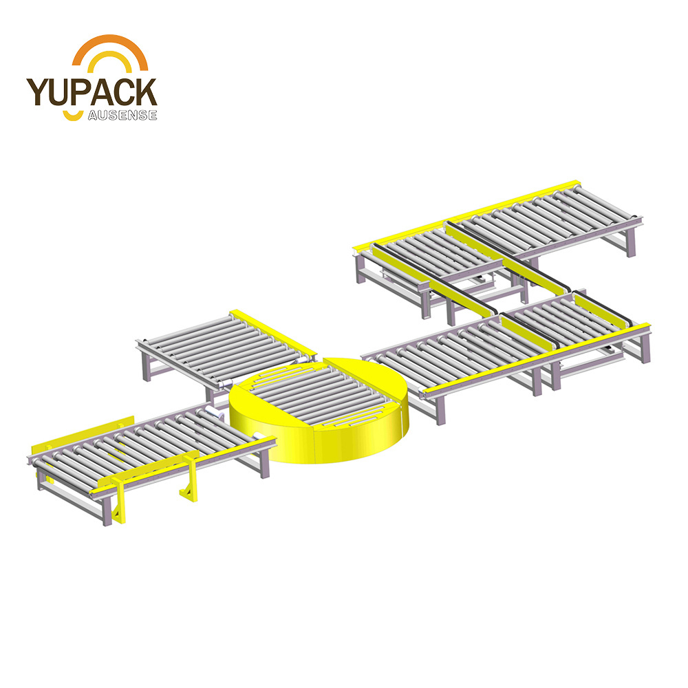 Pallet Chain Roller Conveyor, Turntable Conveyor, Motorized Roller Conveyor