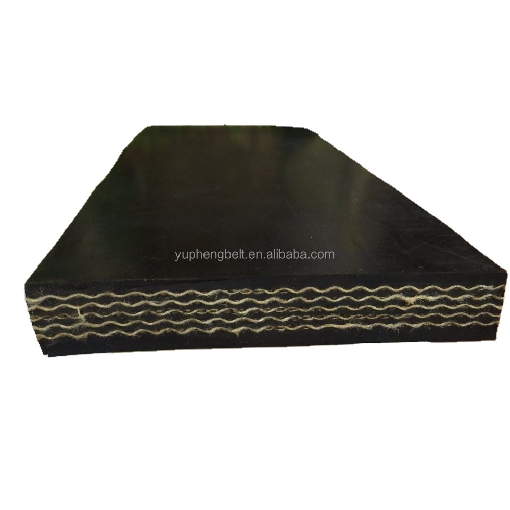 Factory Supply Directly High quality Oil/Cold/Heat Resistant EP fabric Rubber Flat Conveyor Belt