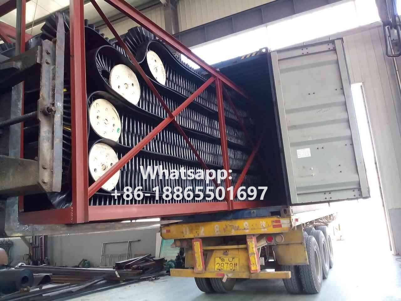 2024 Hot Selling Customized Brand New Product EP200 Sidewall Rubber Conveyor Belt for Salt Plant with Good Price