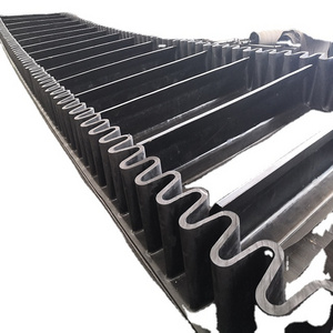 Heavy Duty Return conveyor for edge bander belt conveyor Angle Sidewall Conveyor Belt