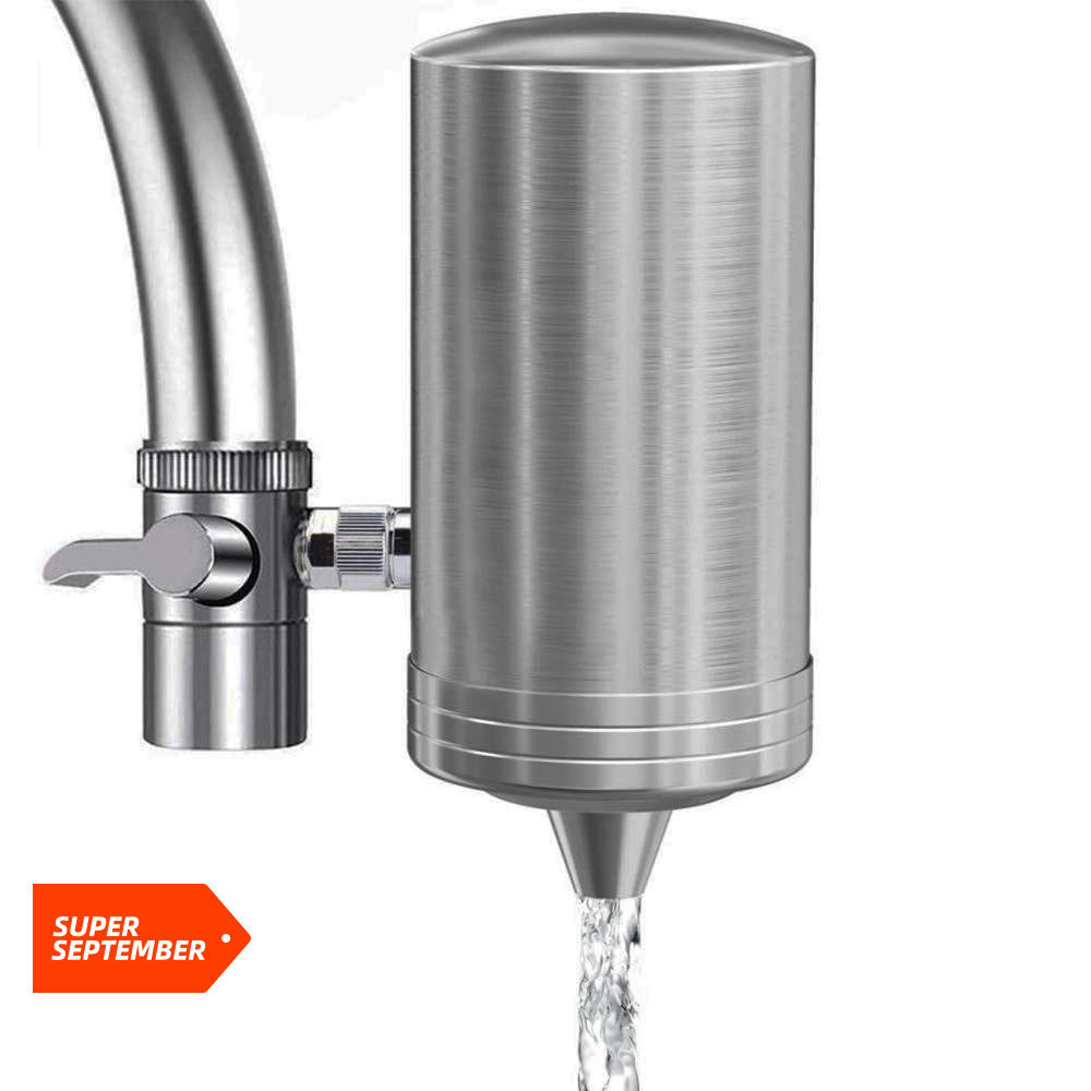 FW-206 SUS304 stainless steel ACF drinking water faucet mount water filter purifier