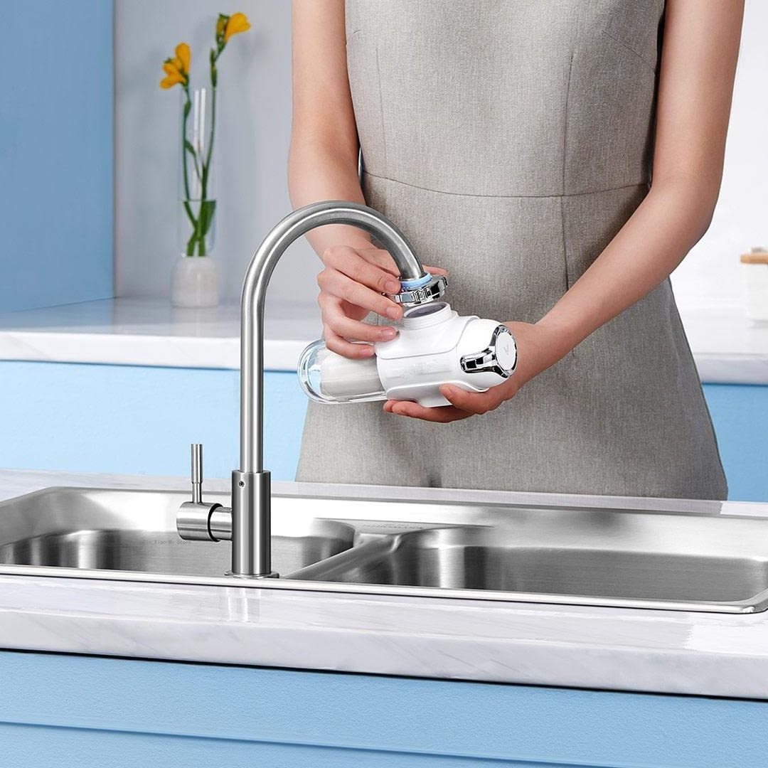 Tap Water Purifier Activated Carbon Water Purifier Kitchen Ceramic Percolator Faucet Purification Tool filter system