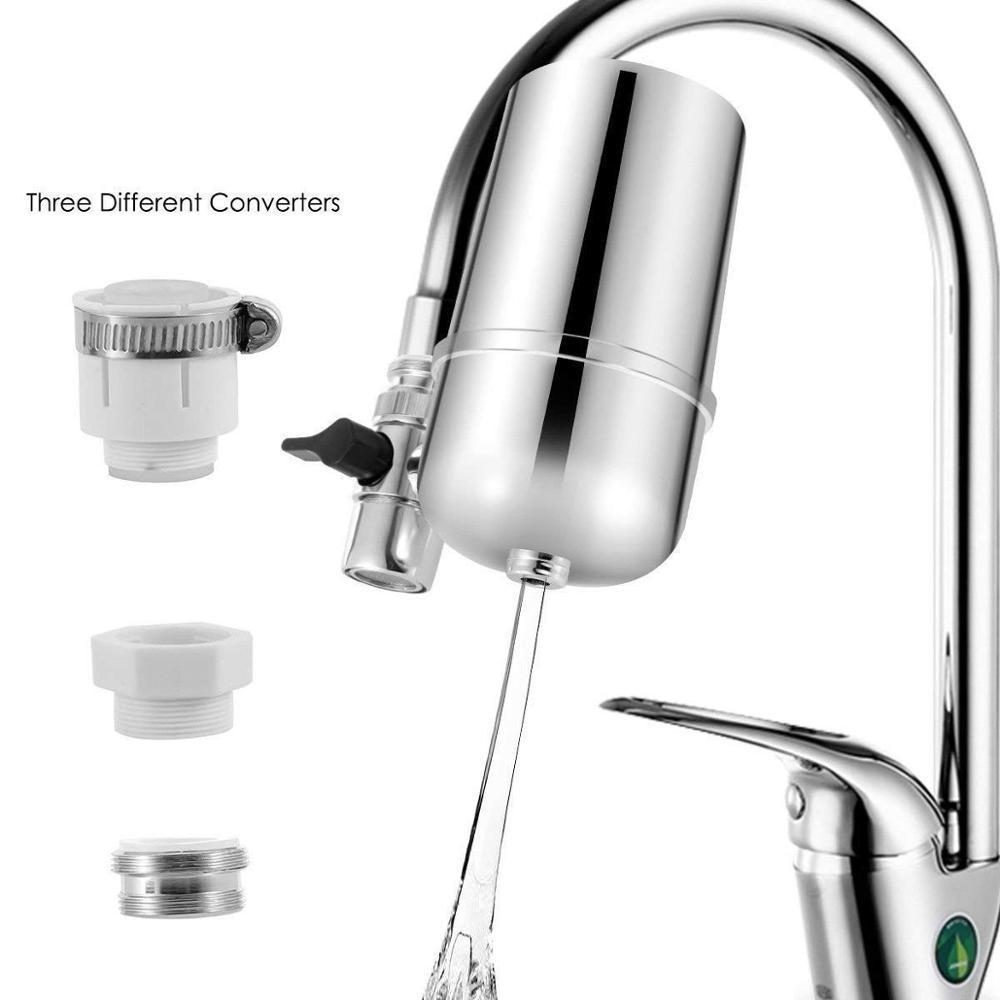 Sep promotion 20% discount high quality ceramic defluoridation  faucet water filter purifier with 8 stage filter cartridge