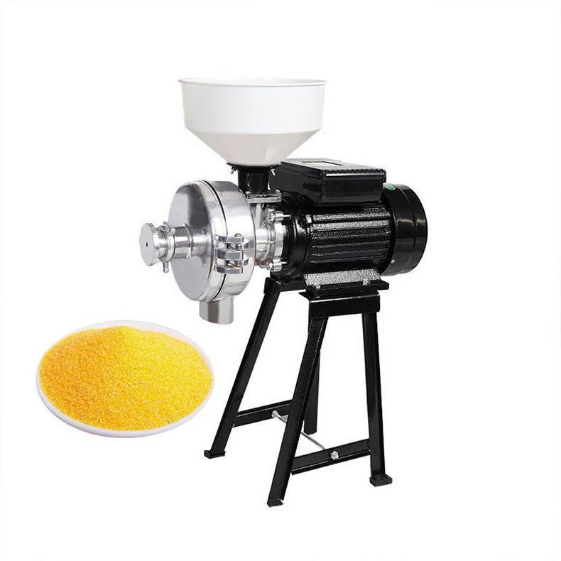 Commercial Small Scale Cassava Corn Flour Semolina Mill Process Grinder Machine for Siberian Nuts Top seller