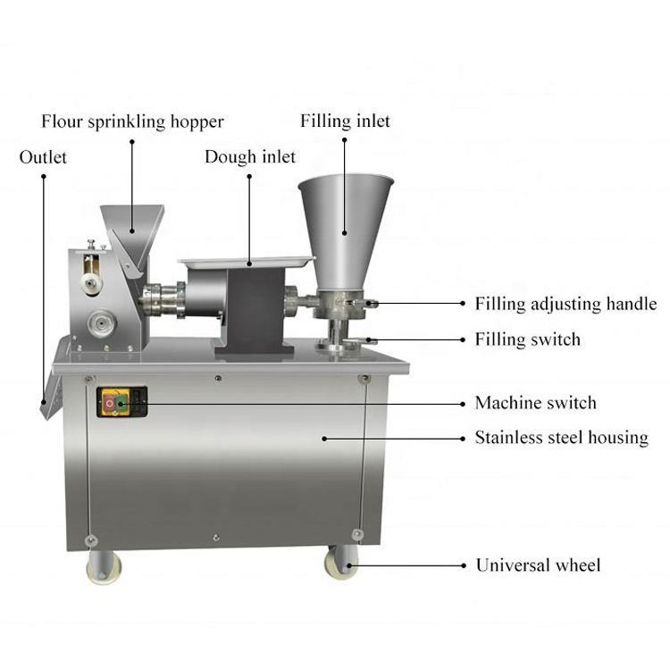 Excellent quality Best price commercial dumpling wrapper making machine