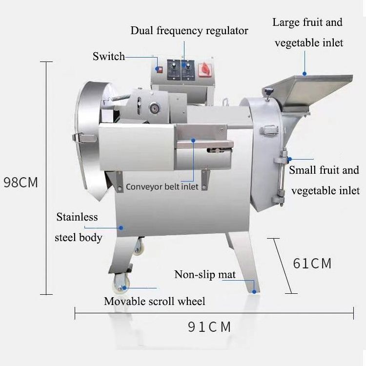 The most competitive Fully automatic commercial fresh chicken meat slicer cutting shred machine