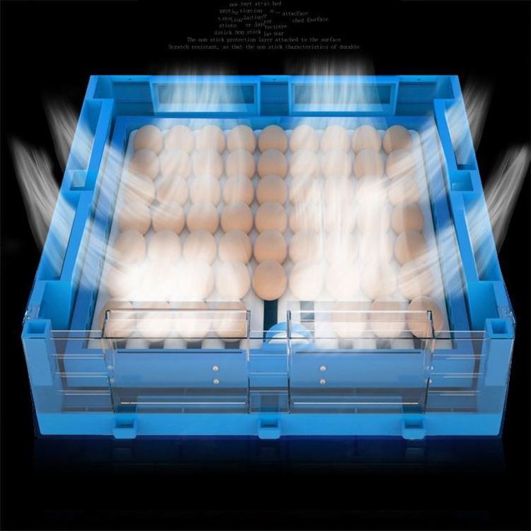 2018 newest design elegant blue 300 egg incubator for chicken /duck /goose/turkey for sale