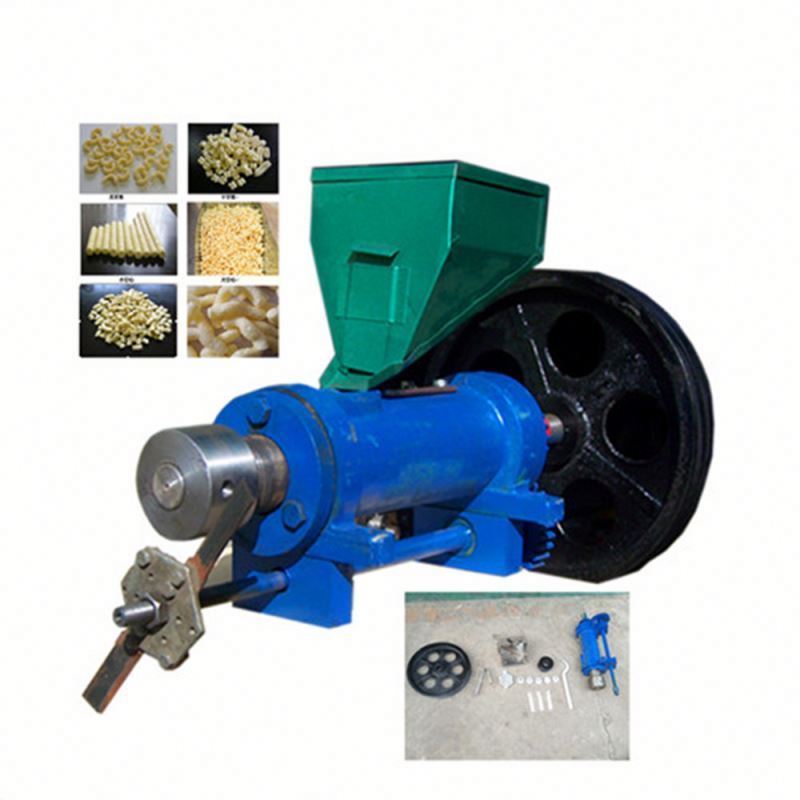 best price rice extruder soybean puff snack machine