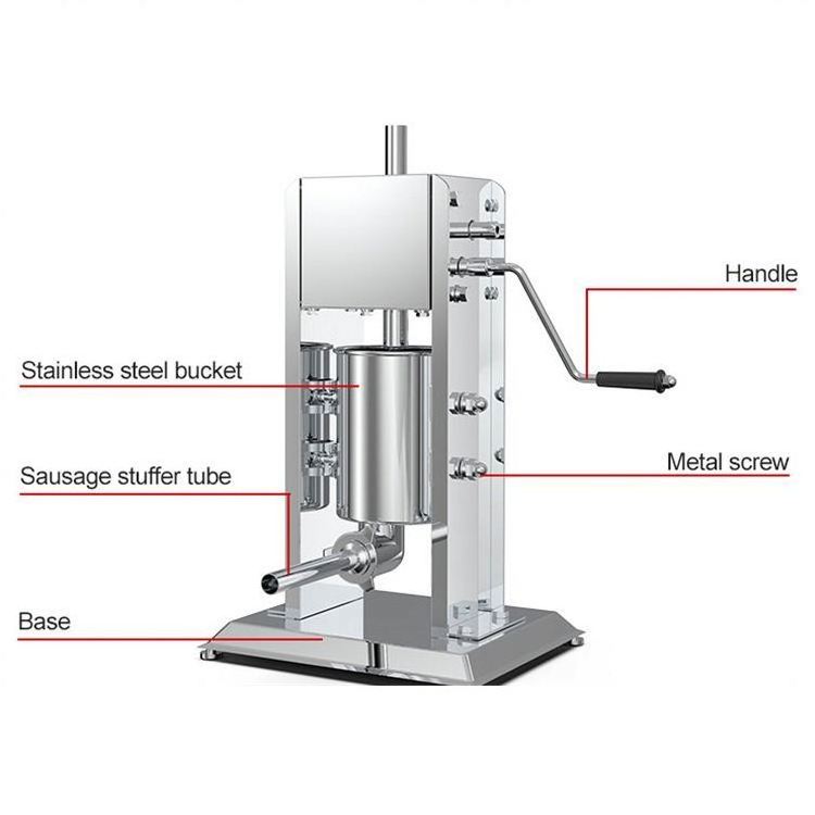 Complete Stainless Steel Sausage Make Machine Precio Embutidora Industrial De Chorizo