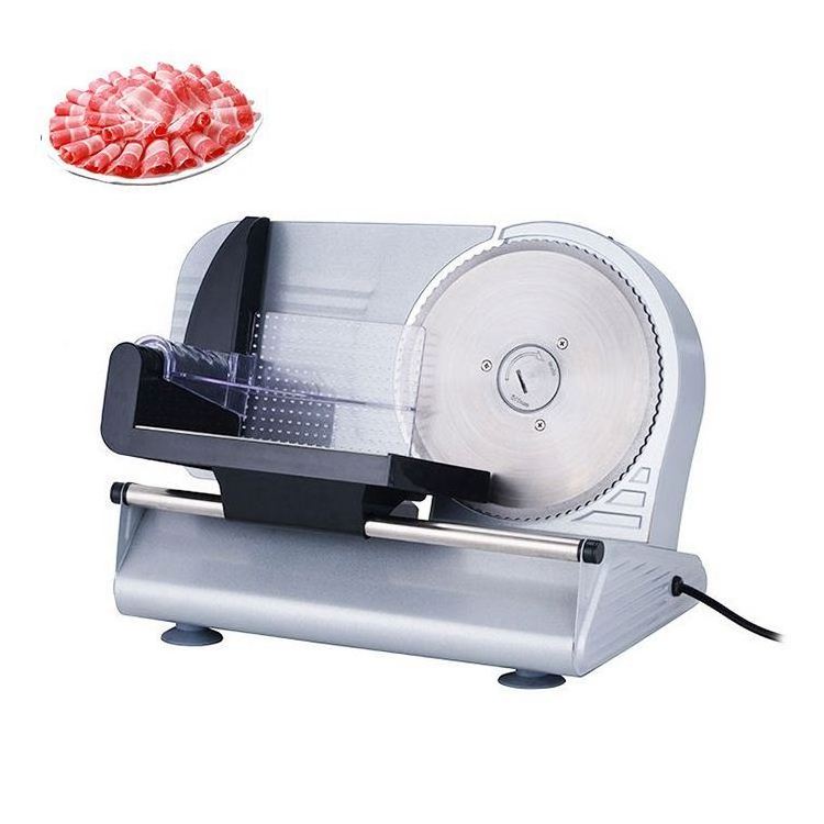 top list Industrial High Speed Motor Mutton Beef Meat Sausage Slicer Machine Frozen Pork Cooked Chicken Breast Slicer