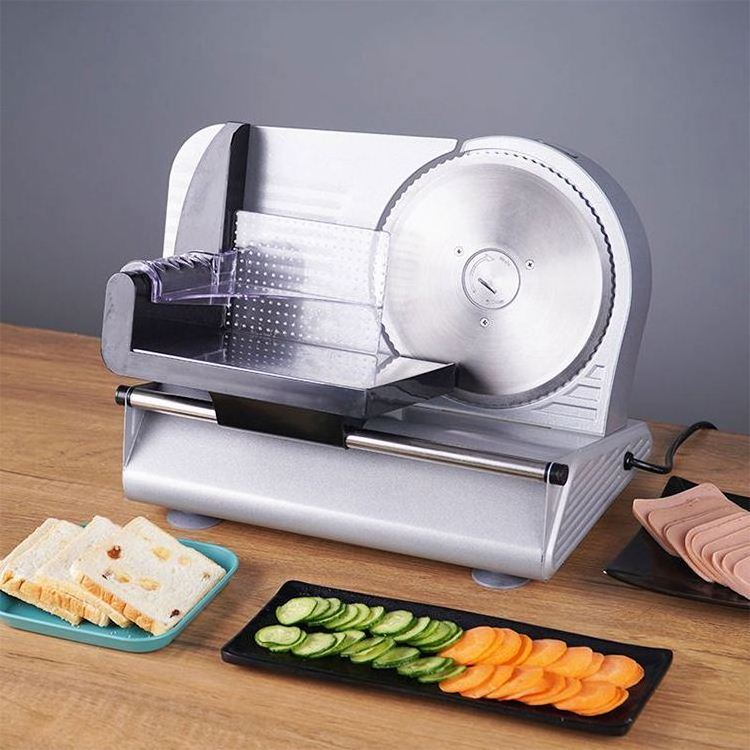 top list Industrial High Speed Motor Mutton Beef Meat Sausage Slicer Machine Frozen Pork Cooked Chicken Breast Slicer