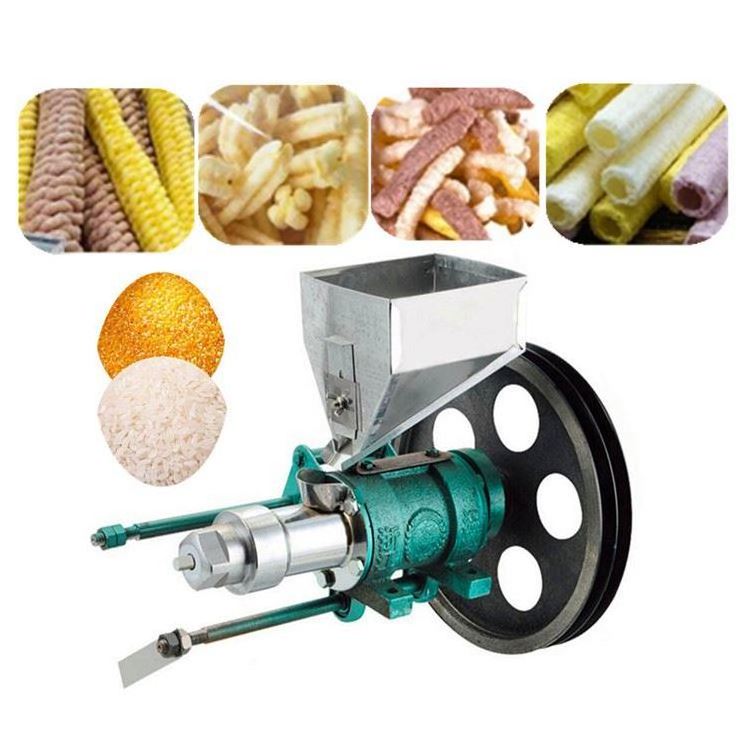 2023 hot sale Corn Chips Snack Machinery Puff Corn Snack Extruder Machine for india