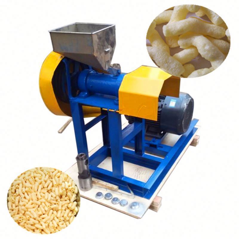 best price rice extruder soybean puff snack machine