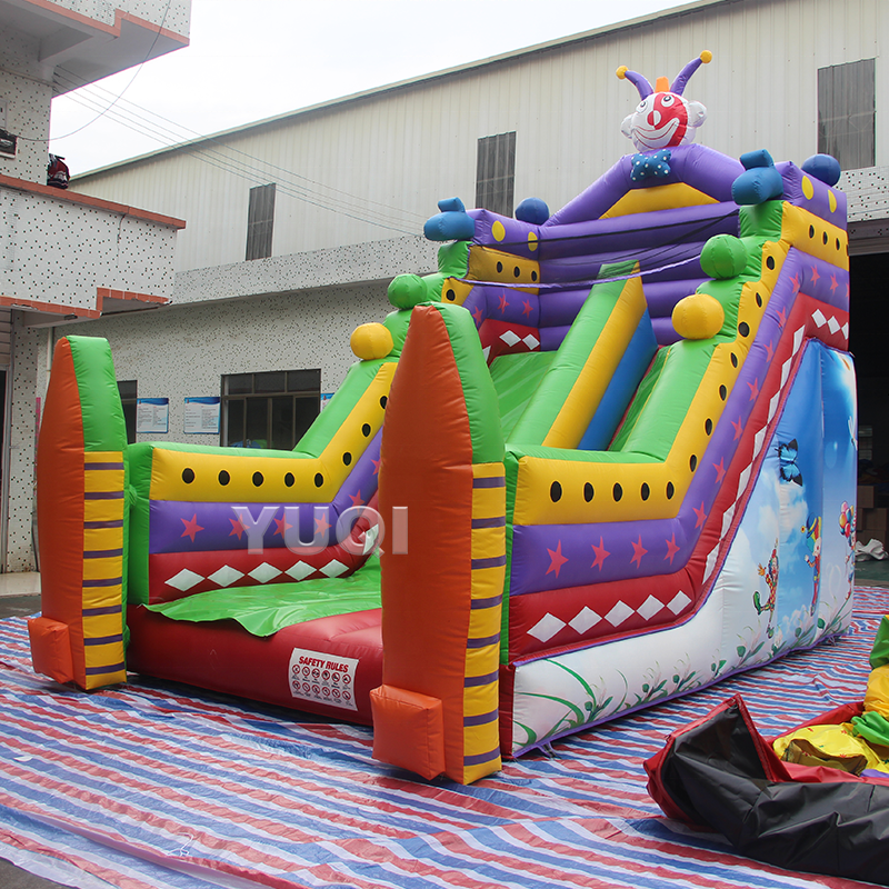 Best seller wholesale inflatable clown themed slide | payaso tobogan inflable for sale