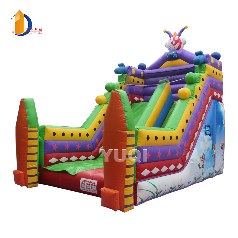 Best seller wholesale inflatable clown themed slide | payaso tobogan inflable for sale