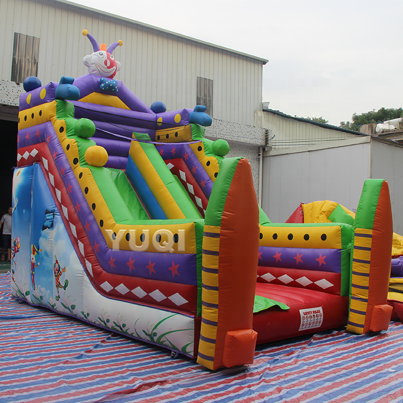 Best seller wholesale inflatable clown themed slide | payaso tobogan inflable for sale