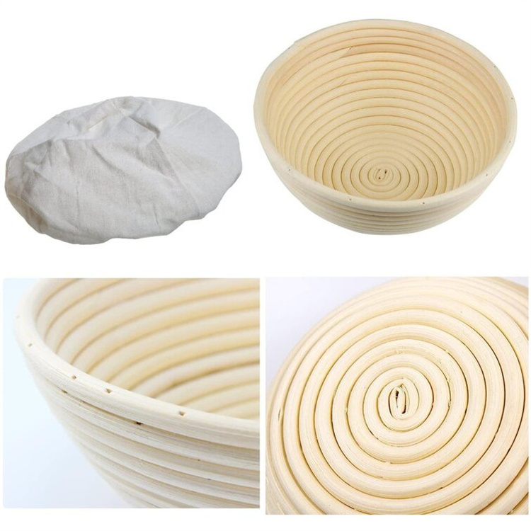 Wholesale rattan bread baskets benetton bread proofing basket