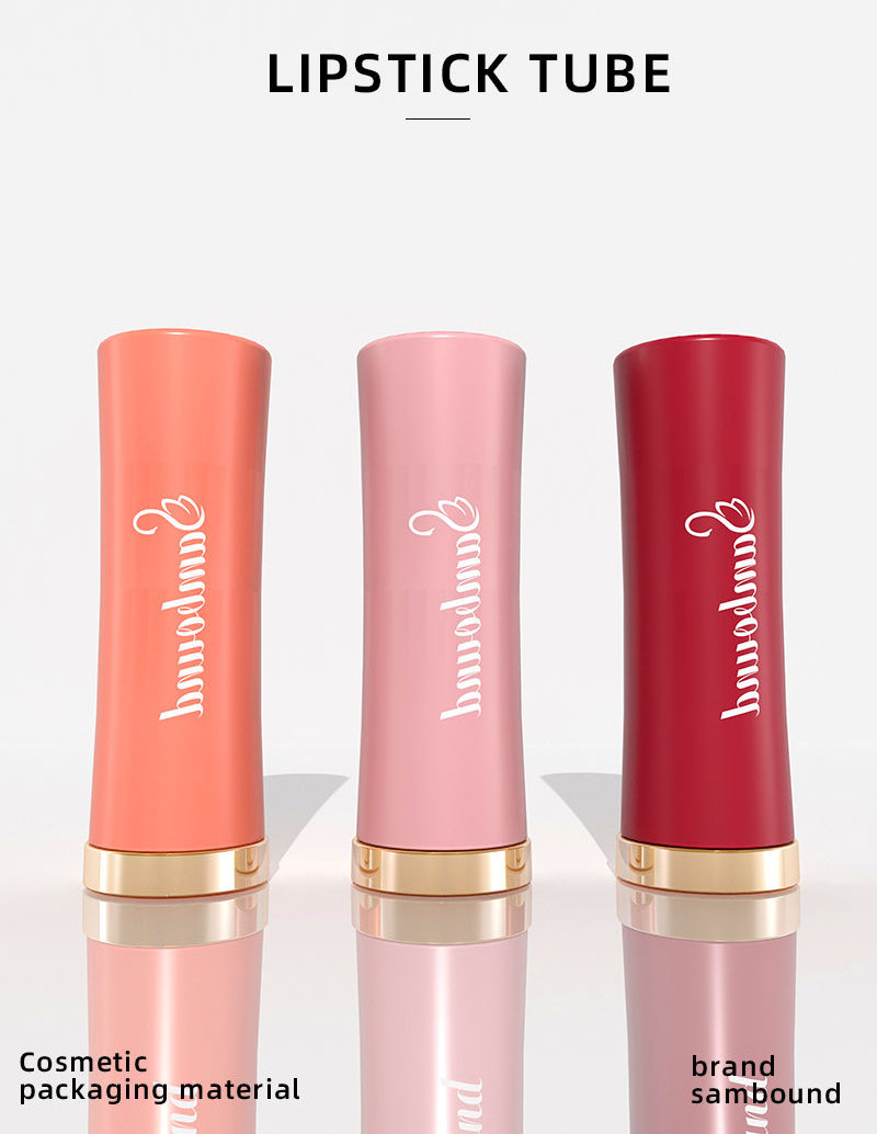 Customised Luxury Aluminum Lip Balm Container Eco Friendly Lipstick Container Metal  Lipstick Tube Lip Stick Case