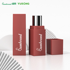 eco friendly empty lip stick private vendor red tubes container plastic refillable custom luxury empty skinny lip stick tube