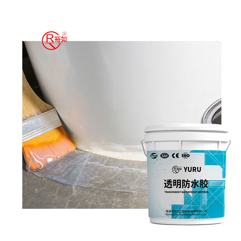 Yu Ru High Quality Bathroom Transparent Waterproof Glue Super Invisible Waterproof Glue Sealant