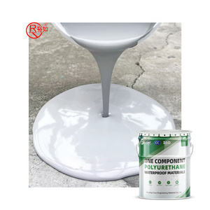 Yu Ru Waterproofing Materials Concrete Roof Waterproof Paint Polyurethane Waterproof Coating