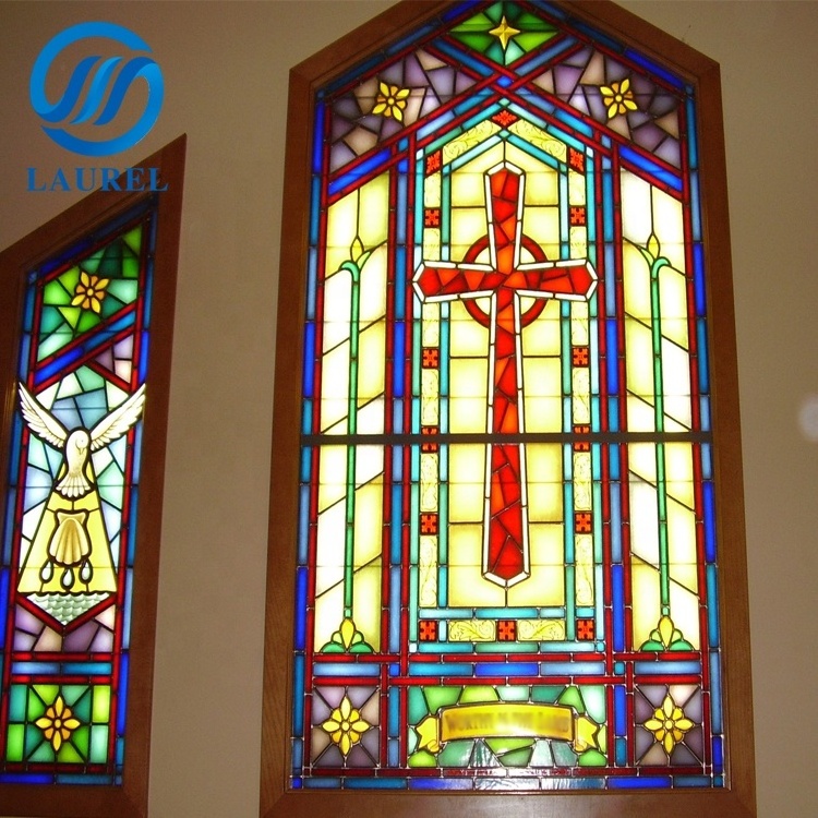 Hot sale church colored glass for stained glass door | Bestsuppliers.com